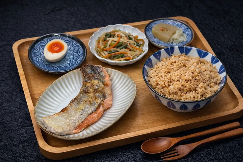 兩嚿飯公司團餐:火炙西京燒慢煮三文魚便當